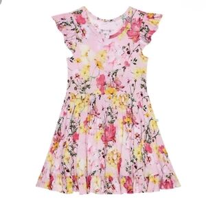 Posh Peanut Gaia Ruffled Twirl Dresa 2T